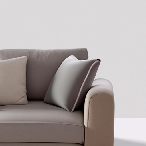 1. תמונה המציגה ספה נקייה מטופחת עם כיסוי ספה אלסטי תוסס